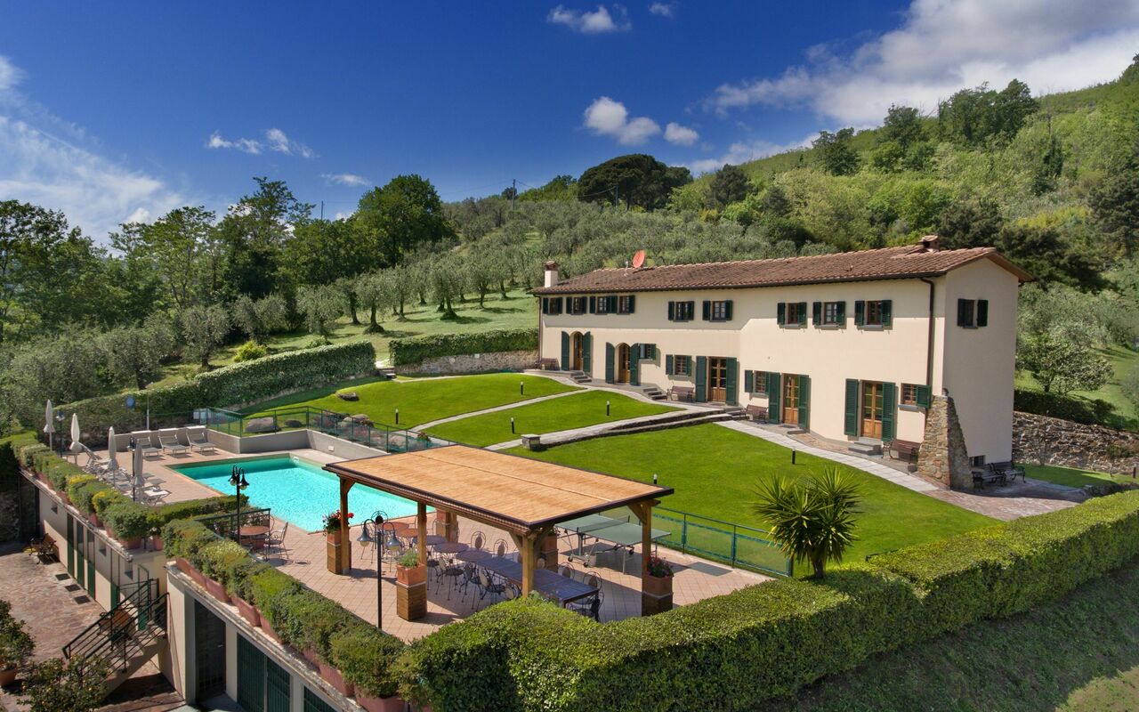 Villa Le Ferrette: Have, pool