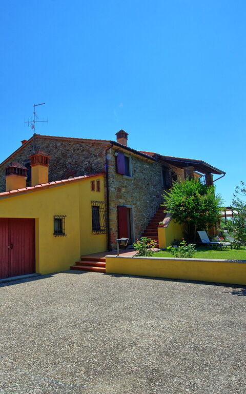 Villa Crispinino: Have, Udendørs