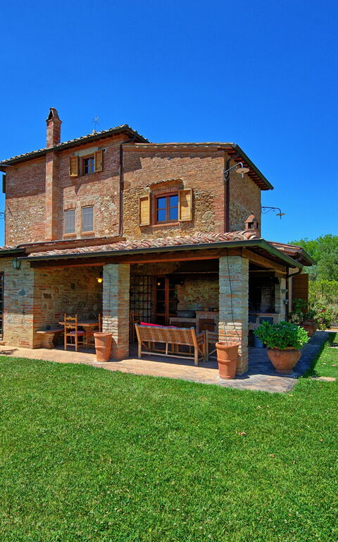 Villa Corolle: Have, Udvendige