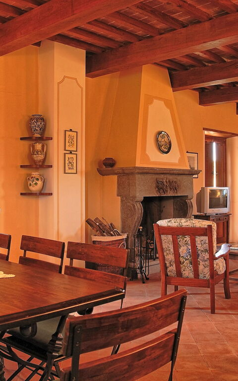 Villa Sant' Angelo: Frokostlokale, Stue