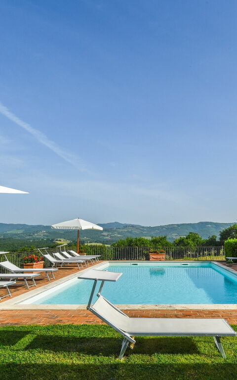 Villa Gerlino: Have, pool