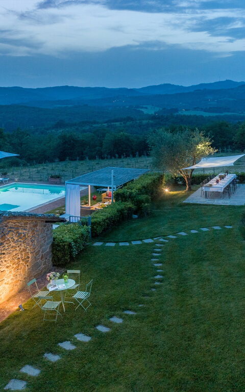 Villa Gerlino: Have, pool