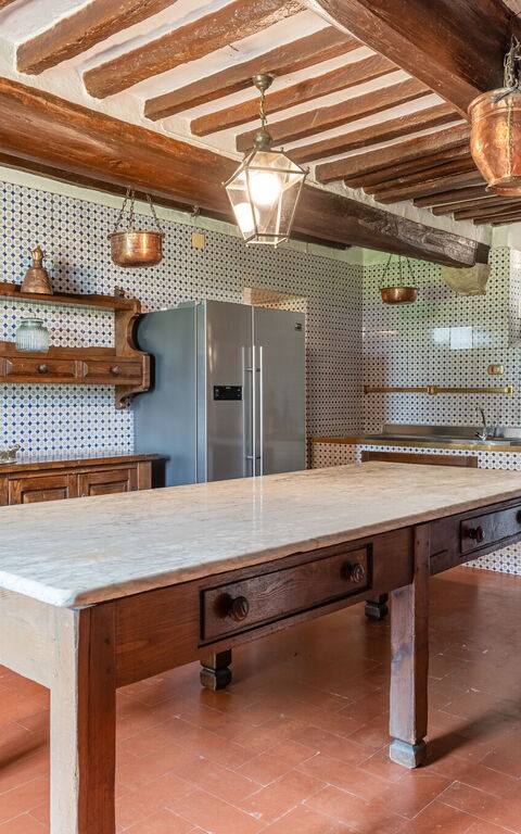 Villa De Ranieri: Køkken