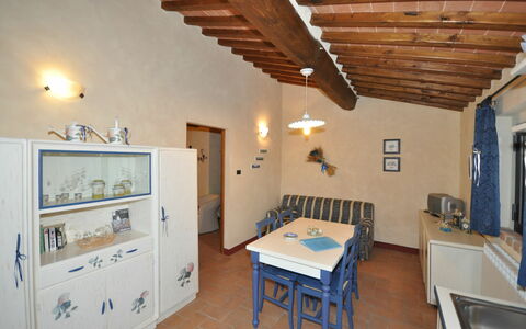 Feriebolig Ortensia: Frokostlokale, Køkken, Stue