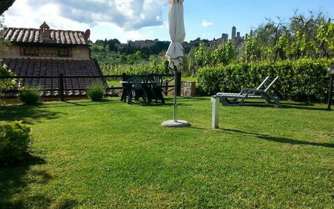 Feriebolig Melograno: Udendørs