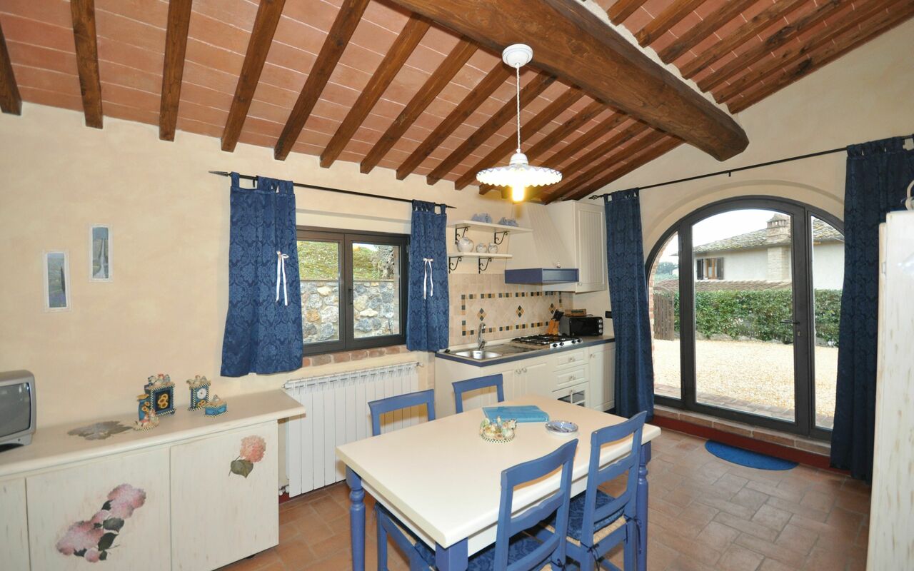 Feriebolig Ortensia: Frokostlokale, Køkken, Stue