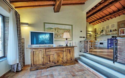 Feriebolig La Capanna: Stue