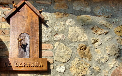 Feriebolig La Capanna: Altan / terrasse / gårdhave