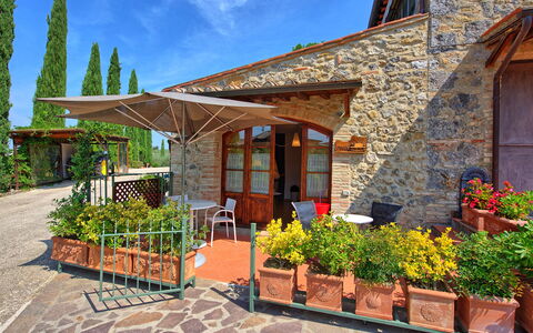 Feriebolig Ovile: Udendørs