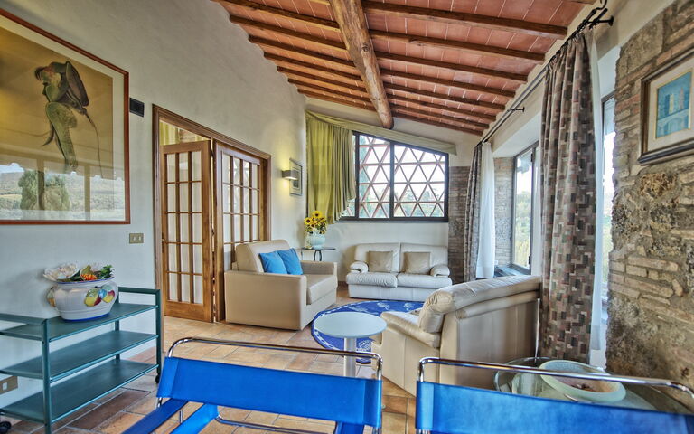 Feriebolig La Capanna: Stue