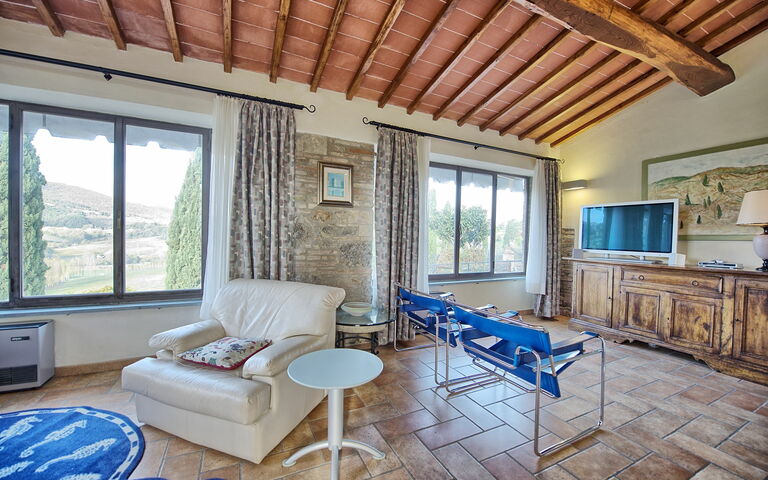 Feriebolig La Capanna: Stue