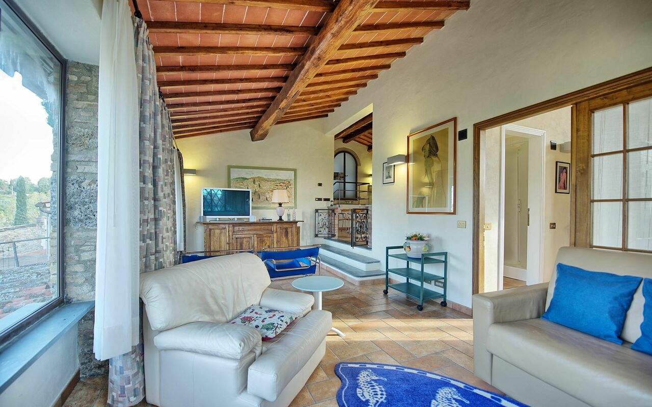 Feriebolig La Capanna: Stue