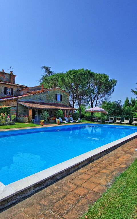 Villa Campogialli: pool