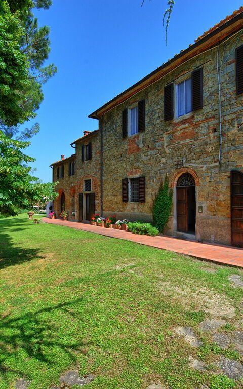 Villa Campogialli: Have, Udvendige