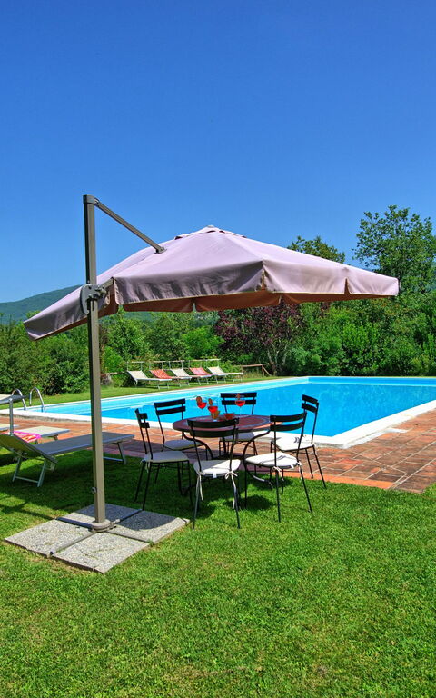 Villa Campogialli: Have, pool