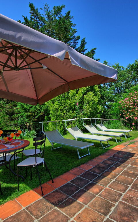 Villa Campogialli: Have, pool