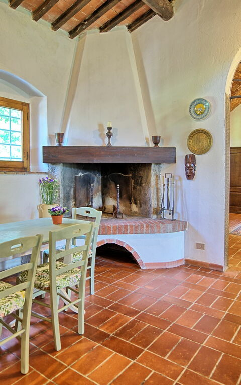 Villa Campogialli: Frokostlokale, Køkken