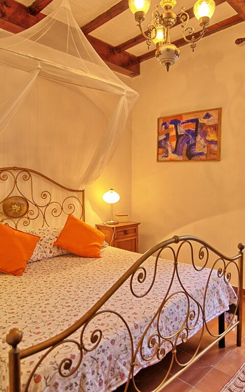 Villa Campogialli: soveværelse