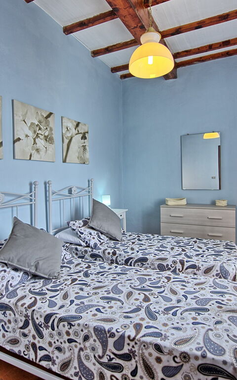 Villa Campogialli: soveværelse