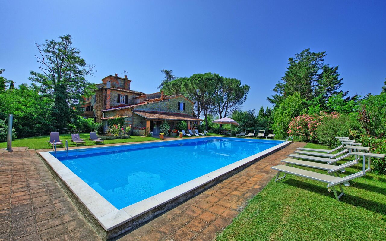 Villa Campogialli: pool