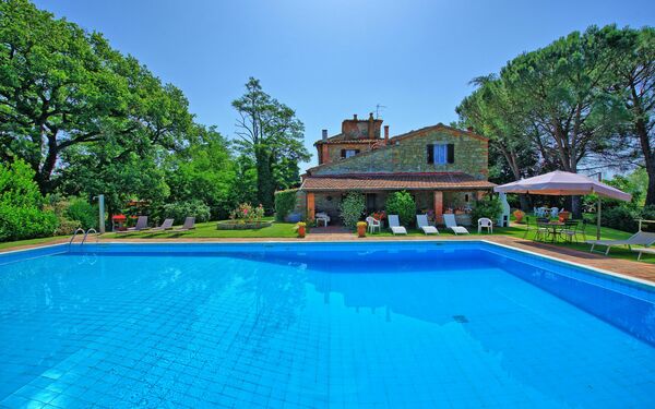 Villa Campogialli: pool