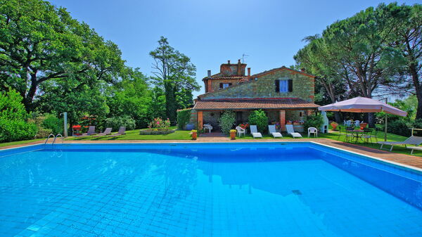 Villa Campogialli: pool
