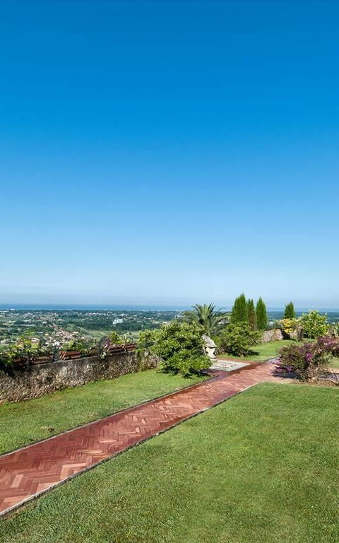 Villa Camaiore: Have, Visninger