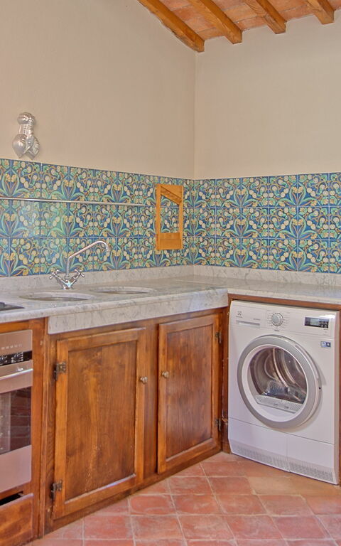 Villa Camaiore: Køkken