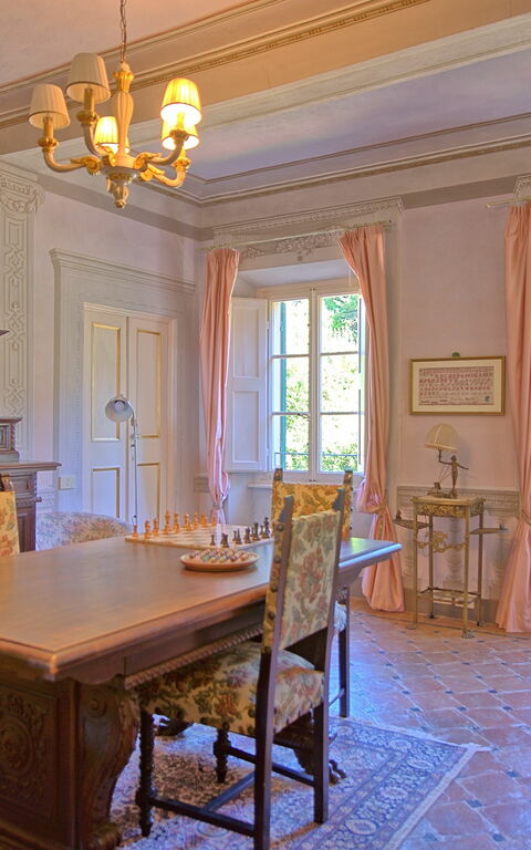 Villa Camaiore: Stue