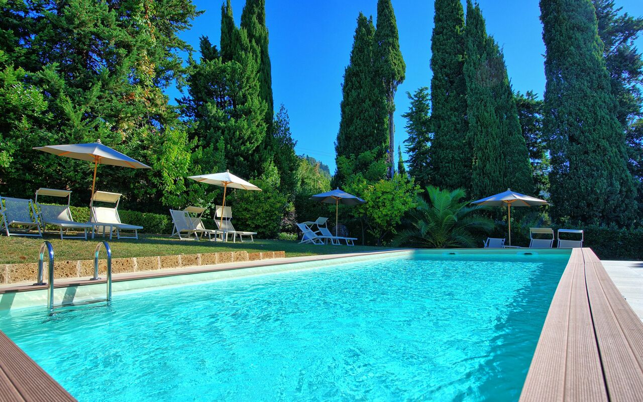 Villa Camaiore: Have, pool