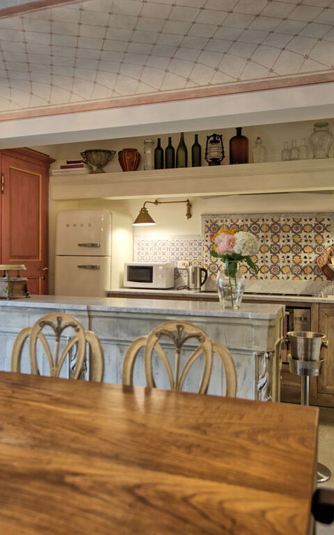 Villa Nova: Frokostlokale, Køkken