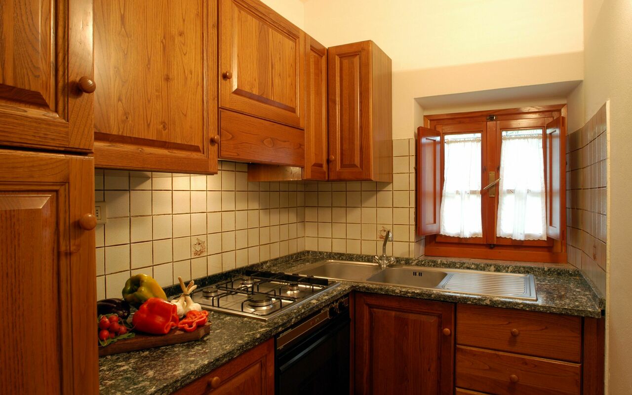 Feriebolig La Valle 7: Køkken
