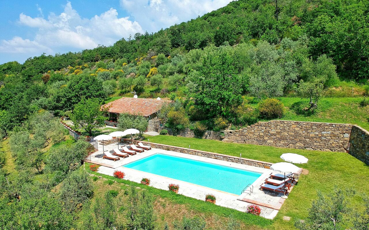 Villa Noceta: pool