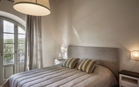 Feriebolig La Valle 1 Castelfalfi: soveværelse