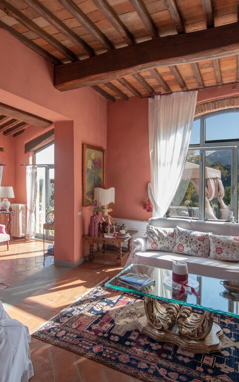 Villa Casalguidi: Stue