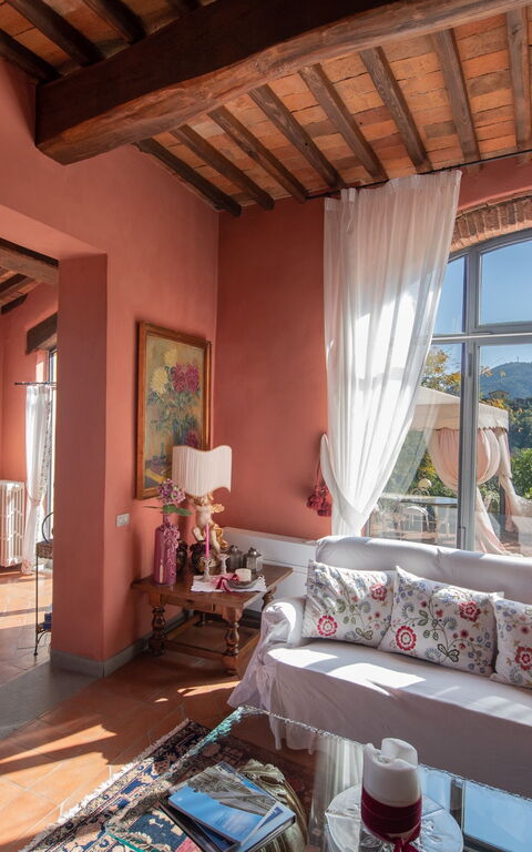 Villa Casalguidi: Stue