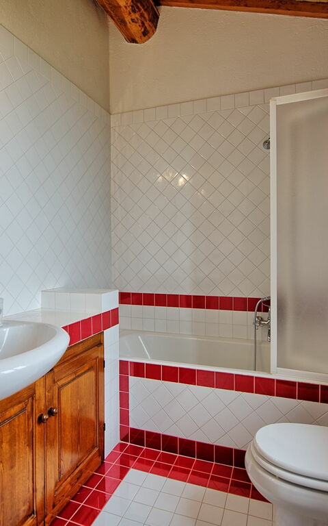 Villa Montalcino: Badeværelse