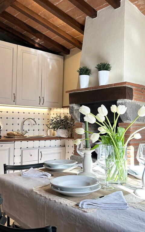 Antico Casale: Frokostlokale, Køkken