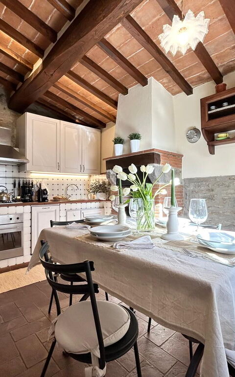 Antico Casale: Frokostlokale, Køkken