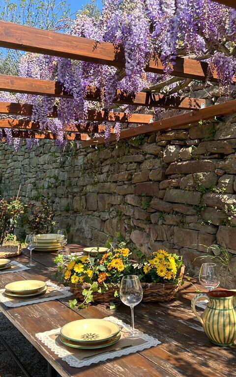 Antico Casale: Altan / terrasse / gårdhave, Udendørs, Udvendige