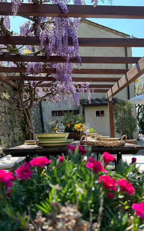 Antico Casale: Altan / terrasse / gårdhave, Udendørs, Udvendige