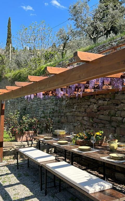 Antico Casale: Altan / terrasse / gårdhave, Have, Udendørs, Udvendige