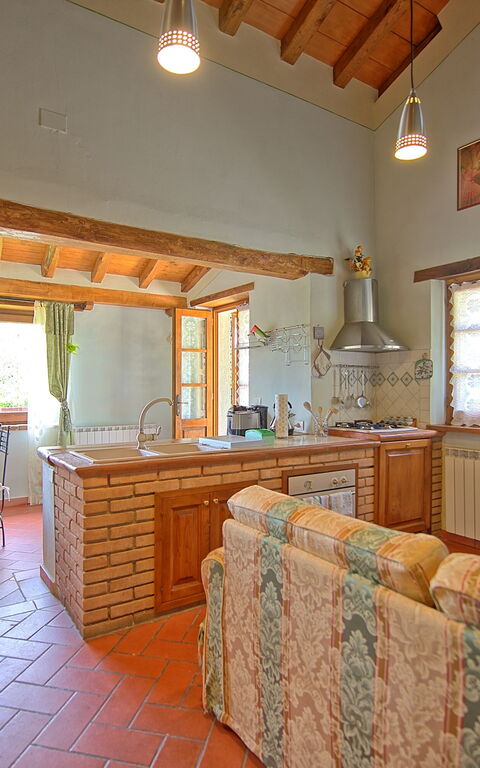 Villa Margherita Due: Frokostlokale, Køkken, Stue