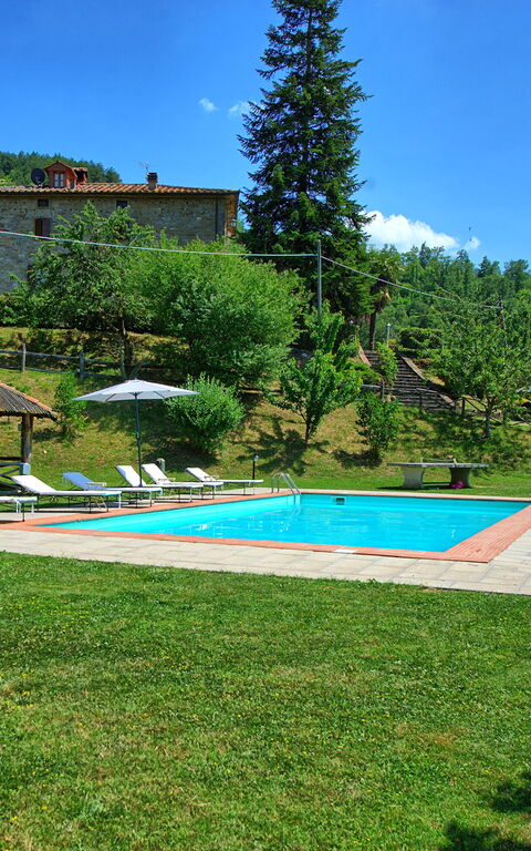 Villa Margherita Due: Have, pool, Udendørs