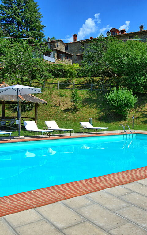 Villa Margherita Due: Have, pool, Udendørs