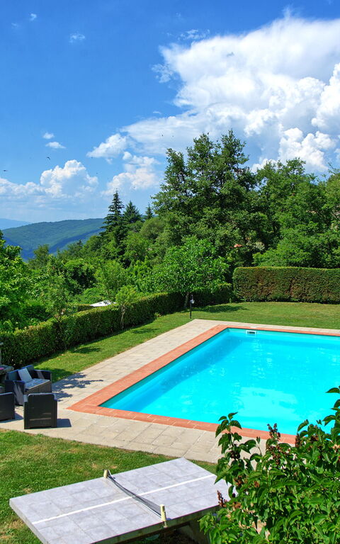 Villa Margherita Due: Have, pool, Udendørs