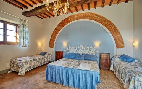 Feriebolig Granaio Apartment: soveværelse