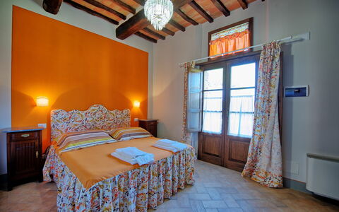 Feriebolig Granaio Apartment: soveværelse