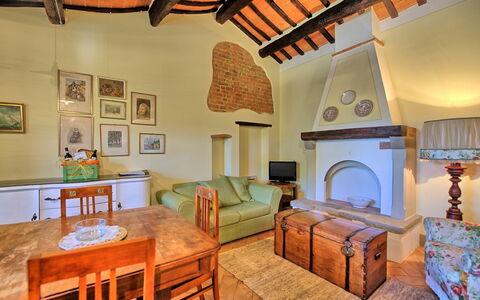 Feriebolig Bandita Apartment: Frokostlokale, Køkken, Stue