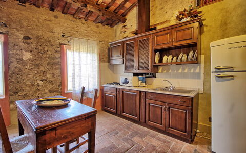 Feriebolig Torre: Frokostlokale, Køkken